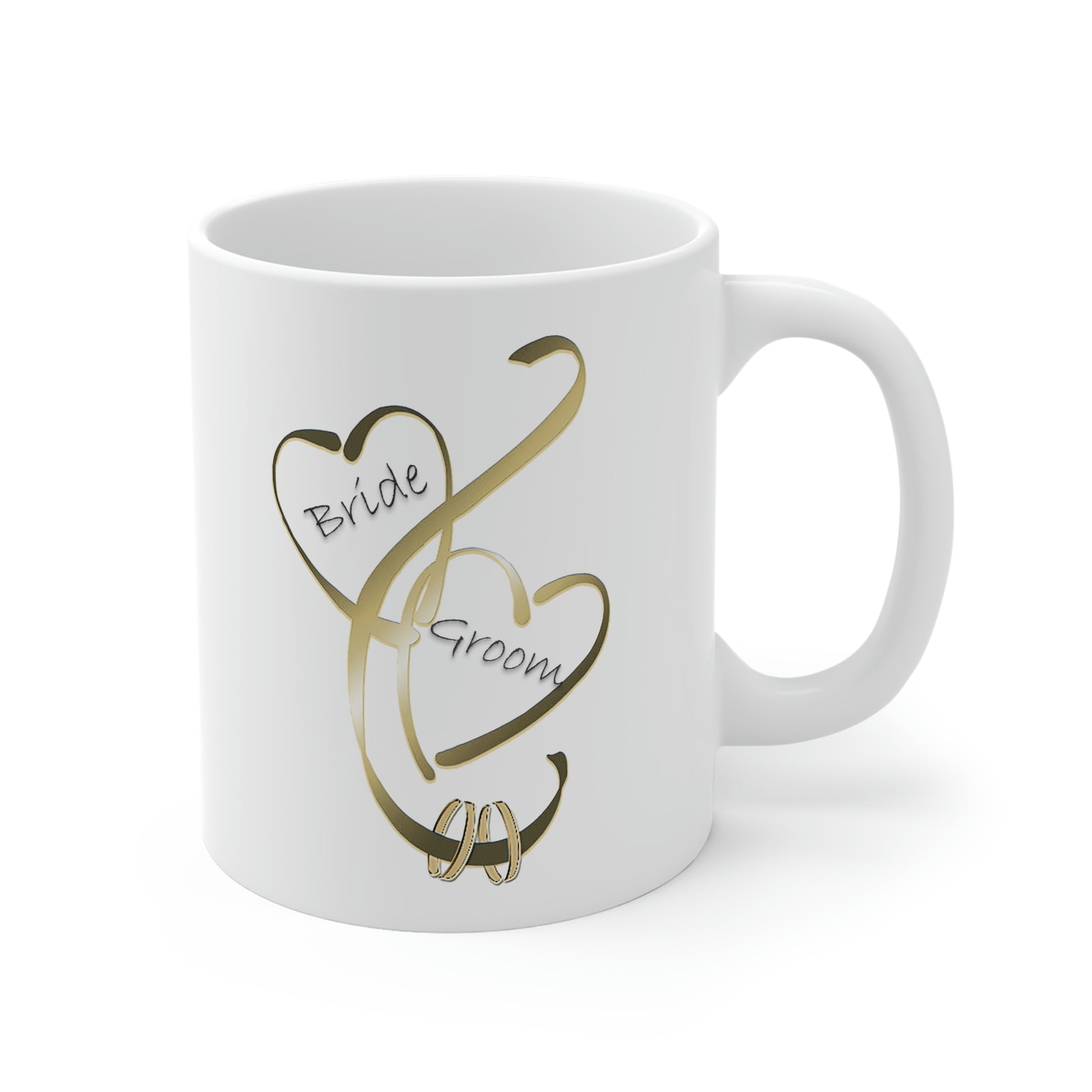 Friends (The One With the Marriage - Personalized) White Ceramic Mug  WMUG1056